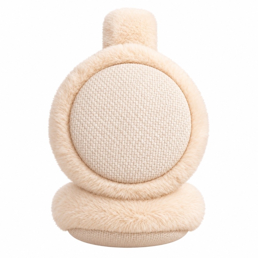 Earmuffs Foldable - Katlanabilir Kulaklıklar, Yumuşak ve Rahat, Tüylü