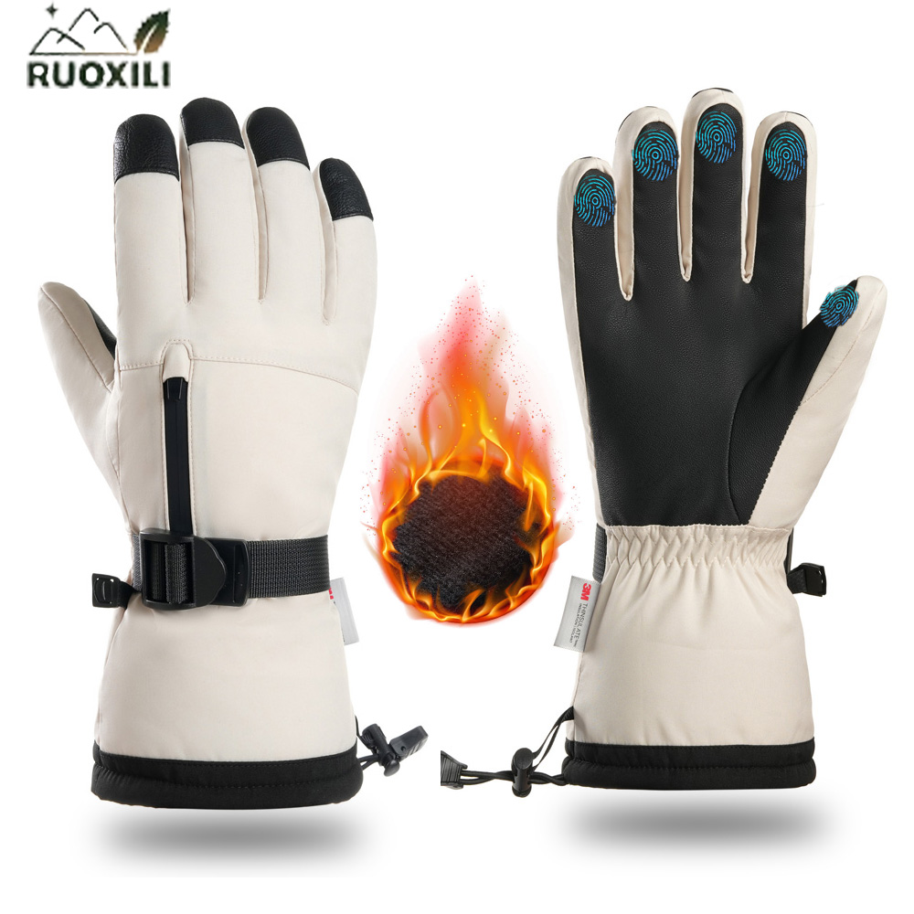 Snow Glove Insulated - Kışlık Kayak Eldivenleri Erkek Kadın, Su