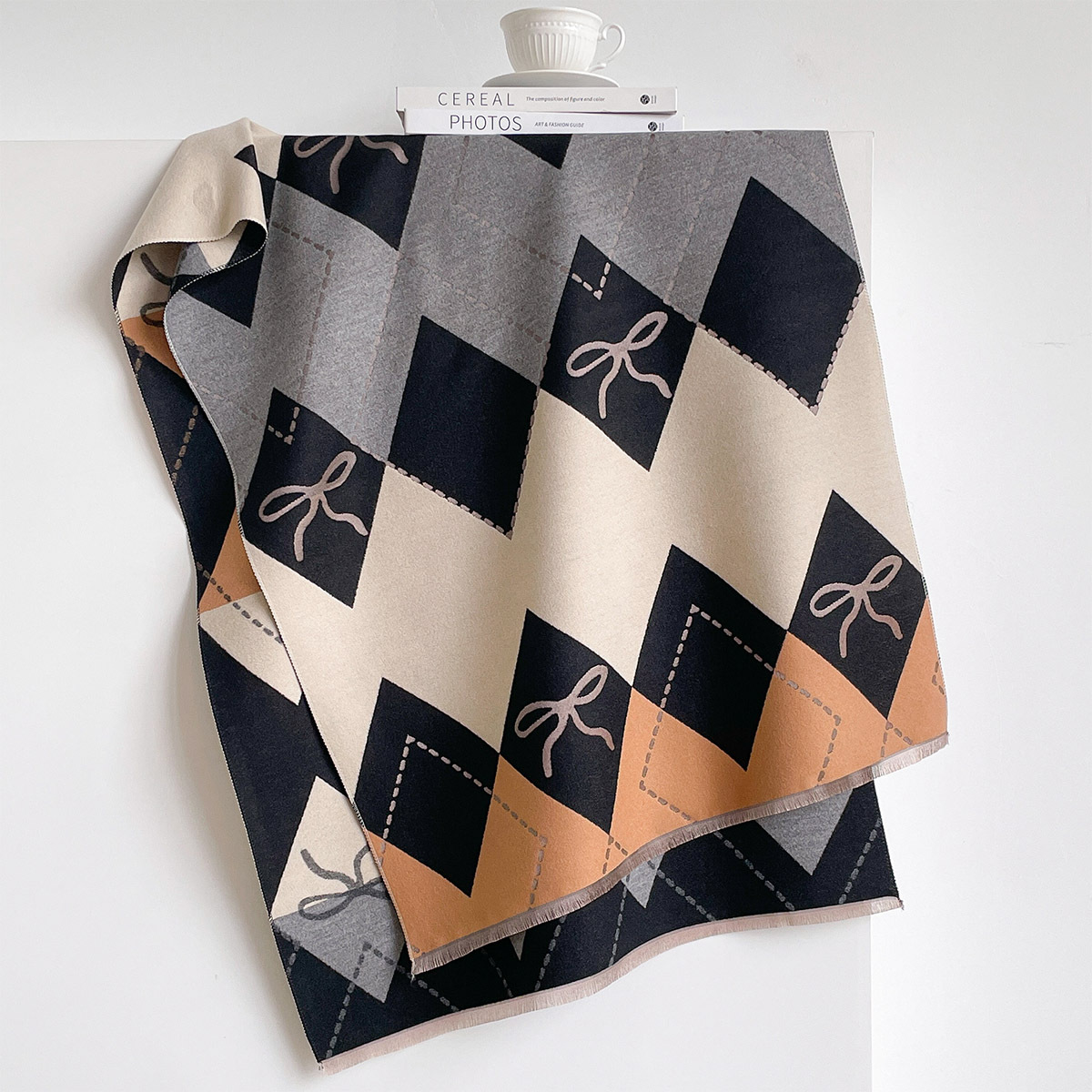 Kadınlar için İmitasyon Kaşmir - Cashmere Pashmina Wrap incelemesi ve fiyatı