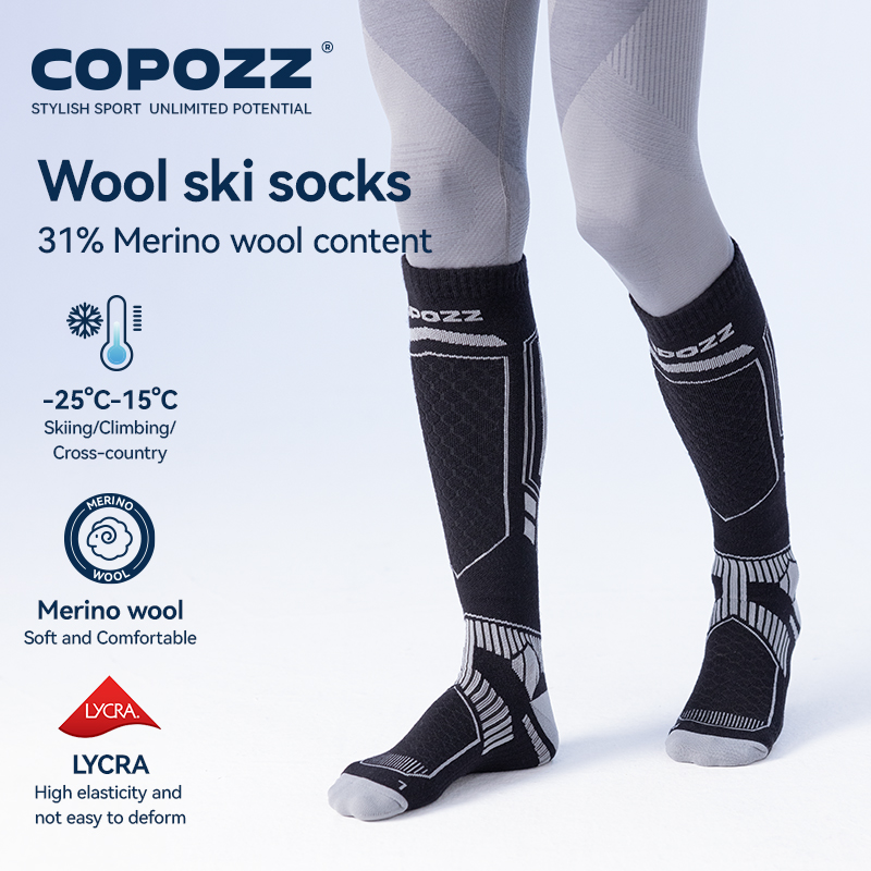 COPOZZ Yeni Kış Kayak Çoraplar - Thermal Sock Wool incelemesi ve fiyatı