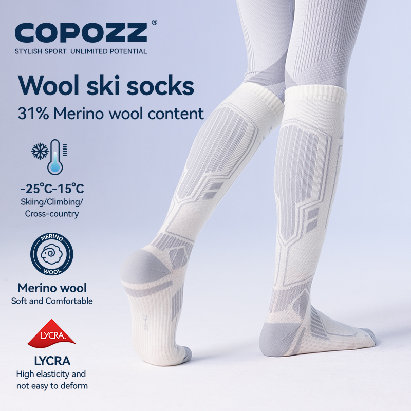 COPOZZ Yeni Kış Kayak Çoraplar - Thermal Sock Wool incelemesi ve fiyatı
