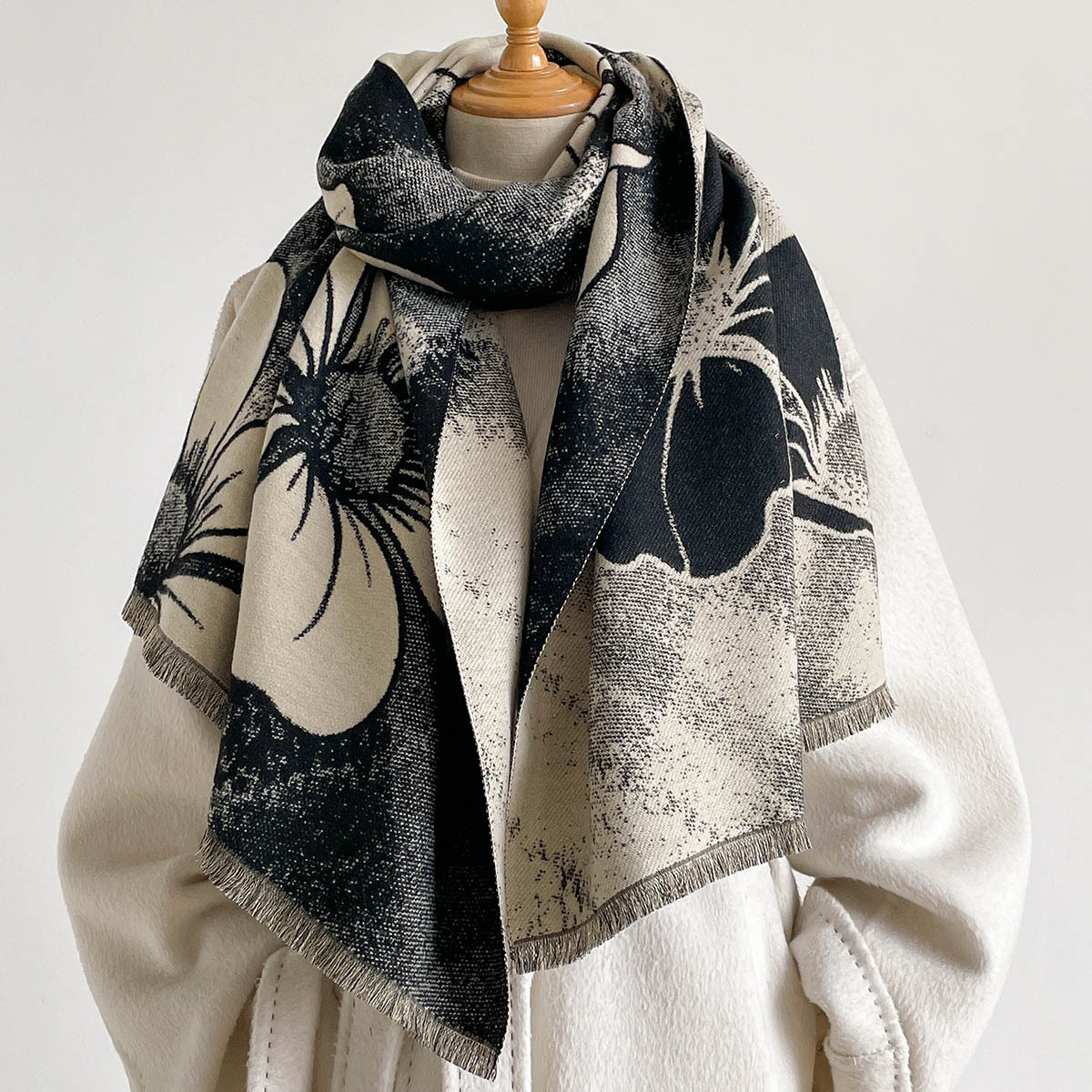 Kadınlar için İmitasyon Kaşmir - Cashmere Pashmina Wrap incelemesi ve fiyatı