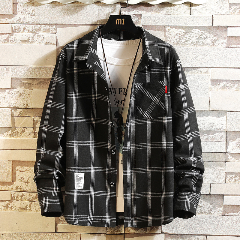 2027 Yaz Erkek Ekose Gömlek Dü - Flannel Shirt Lined incelemesi ve fiyatı