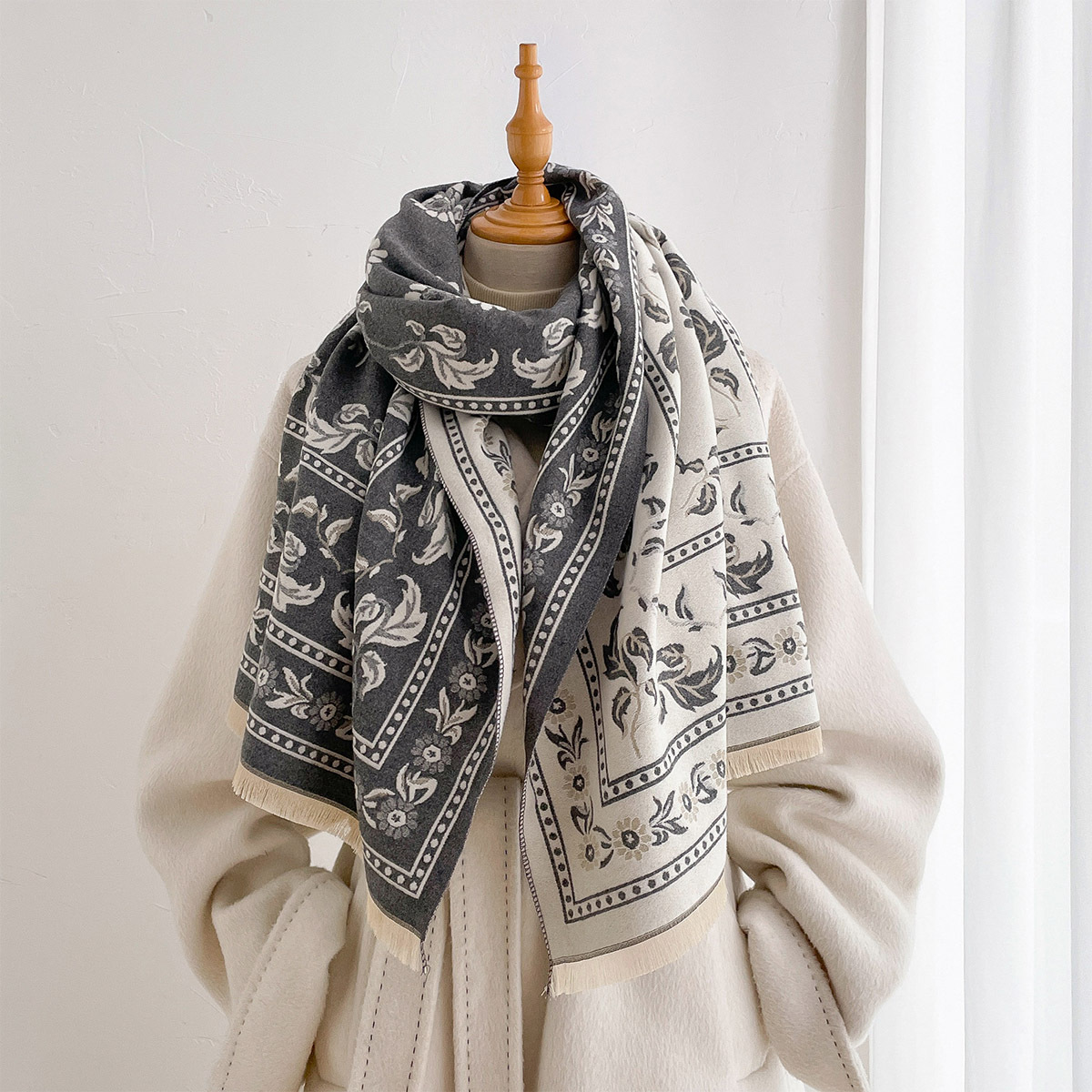 Kadınlar için Suni Kaşmir Çift - Wool Scarf Men incelemesi ve fiyatı