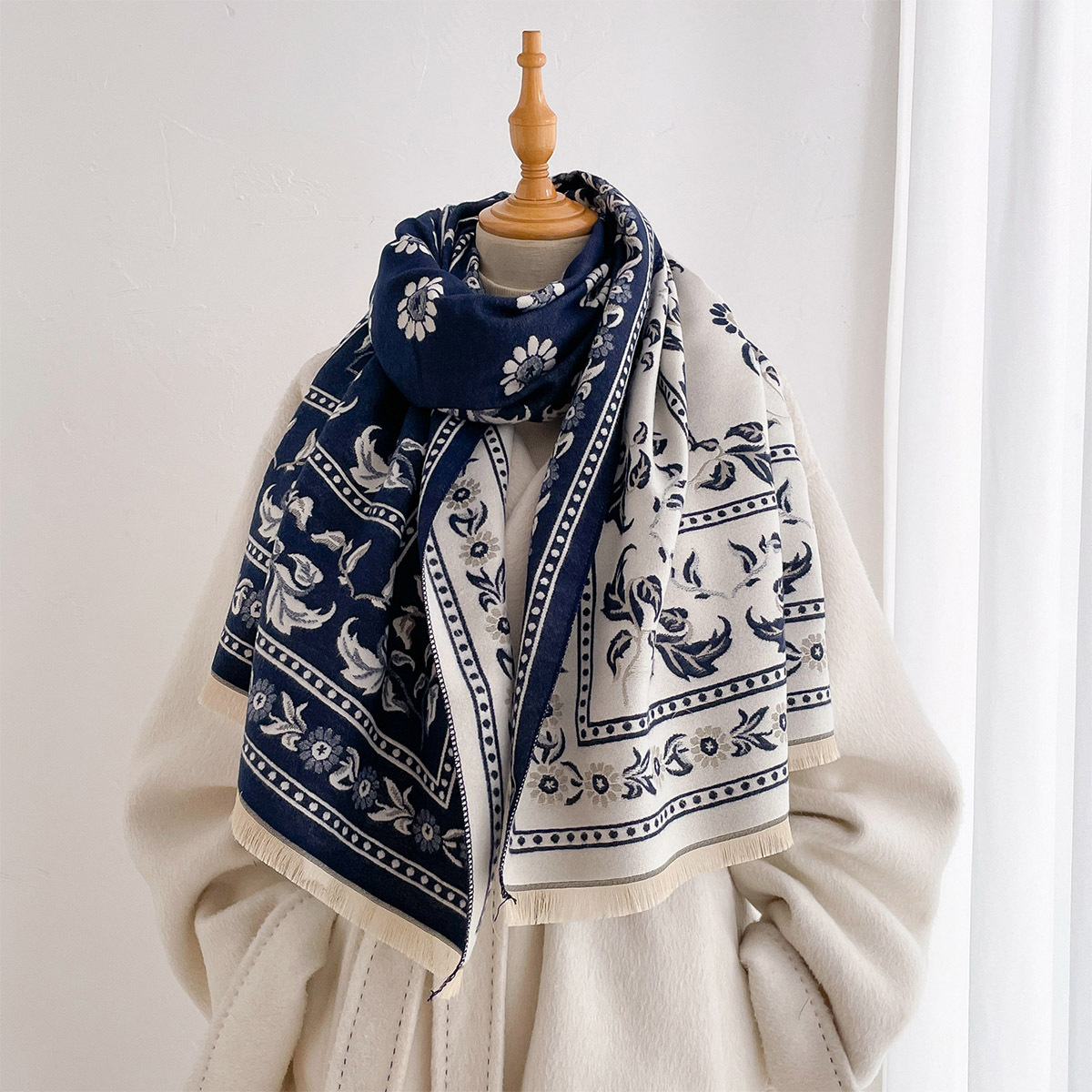 Kadınlar için Suni Kaşmir Çift - Wool Scarf Men incelemesi ve fiyatı