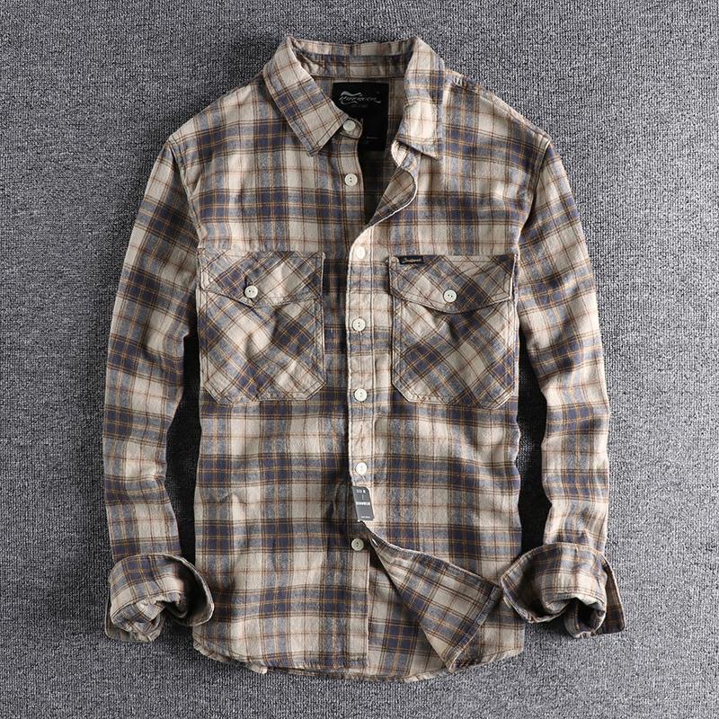 İlkbahar ve Sonbahar Yeni Moda - Flannel Shirt Lined incelemesi ve fiyatı